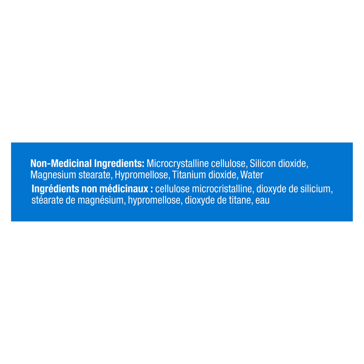 An image of the ingredients list of OLLY Lovin' Libido Supplement .